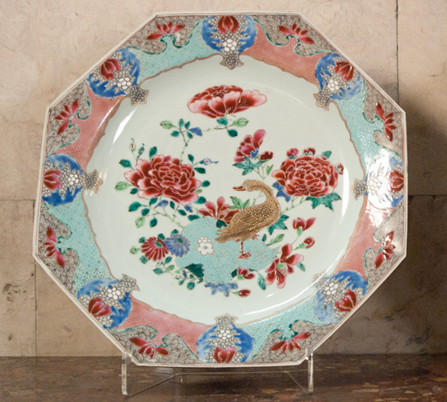 Par de pratos Qianlong