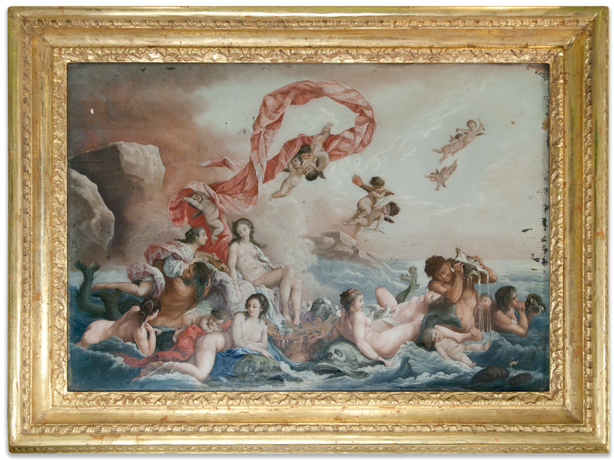 pintura sobre vidro