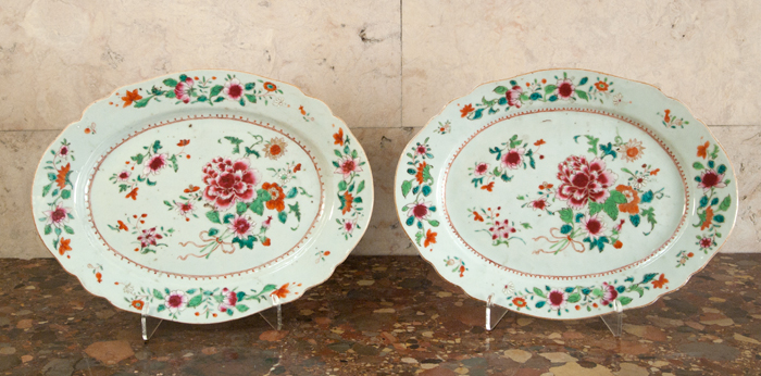 pair of dishes qianlong